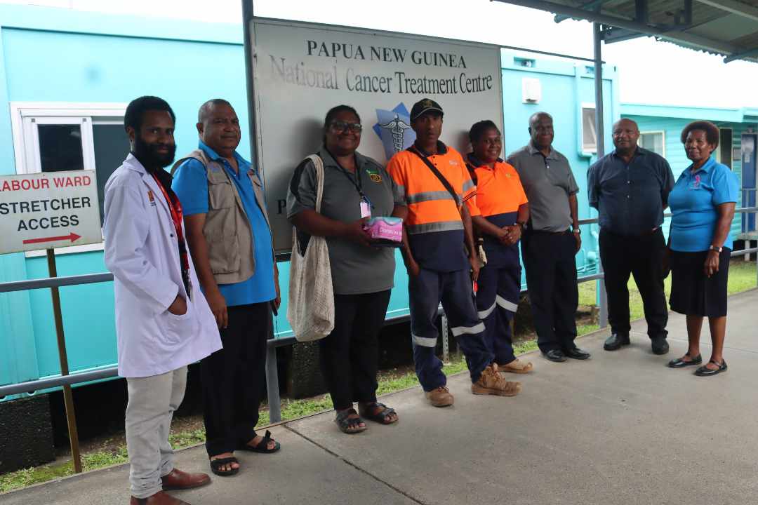 HBS STAFF DONATE TO NATIONAL CANCER CENTER