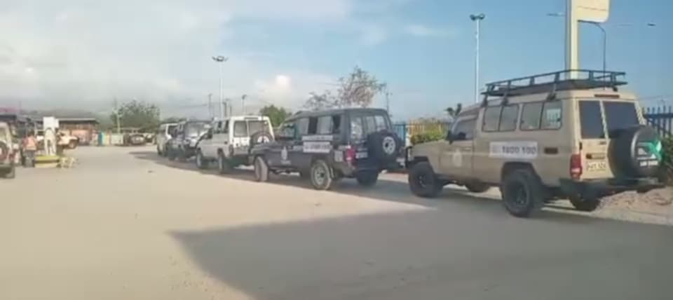 BIGE FUEL STATION SPONSORS POLICE WITH FUEL