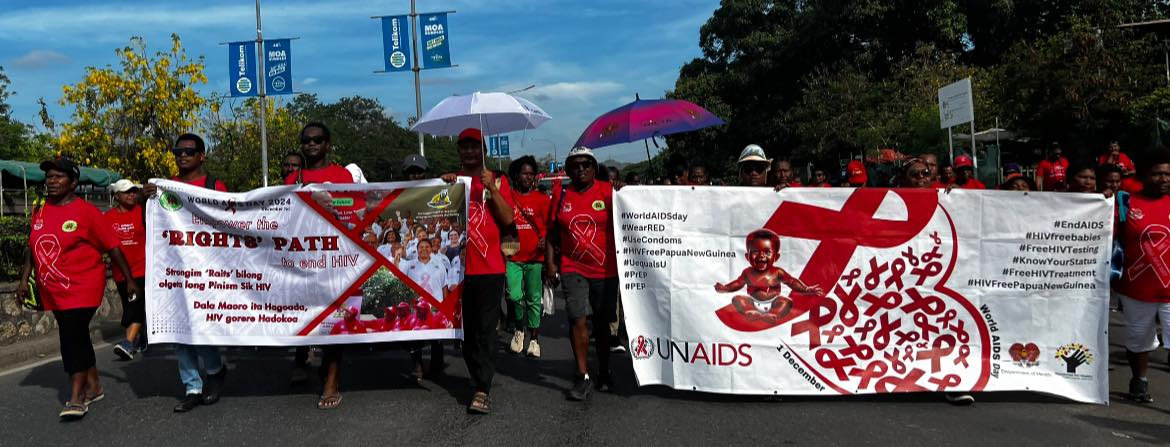 OVER 70, 000 PEOPLE LIVING WITH HIV/AIDS IN PNG