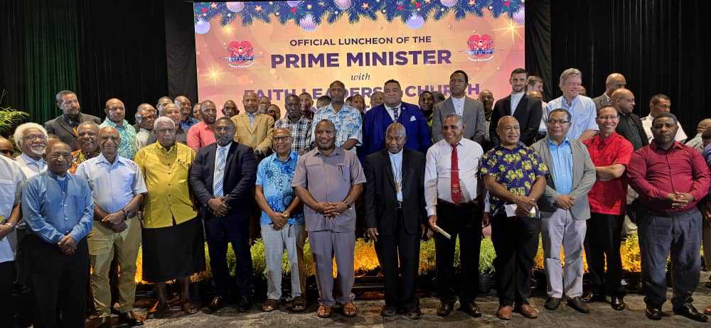 MARAPE CALLS ON CHURCHES TO UNITE PEOPLE IN CHRIST’S LOVE