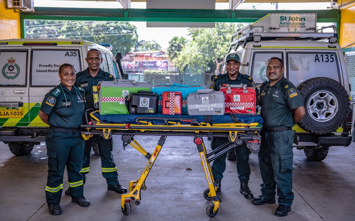 NATIONAL ST JOHN AMBULANCE PREPARES FOR FESTIVE OPPS