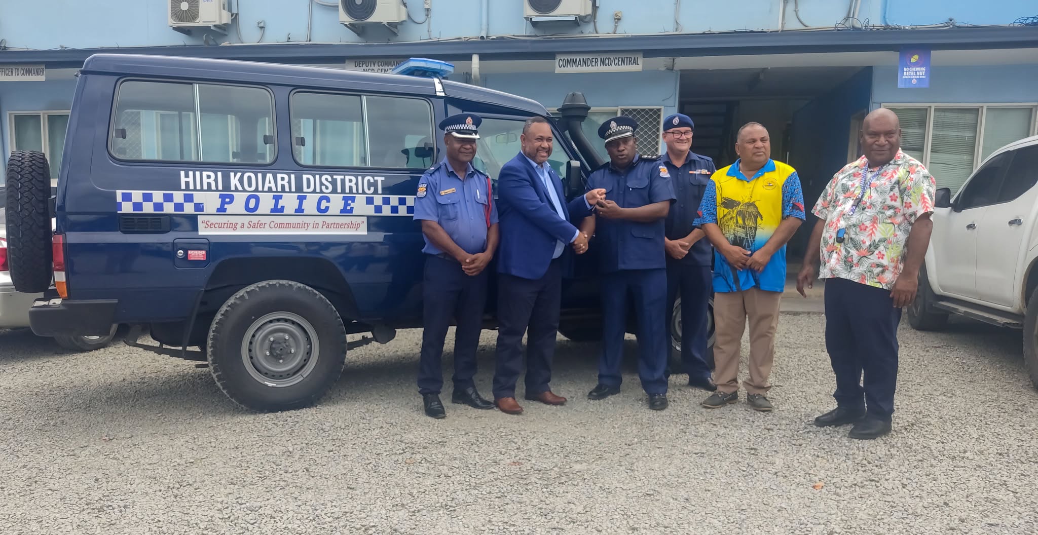 IDUHU AND HIRI-KOIARI DDA SUPPORT POLICING IN DISTRICT