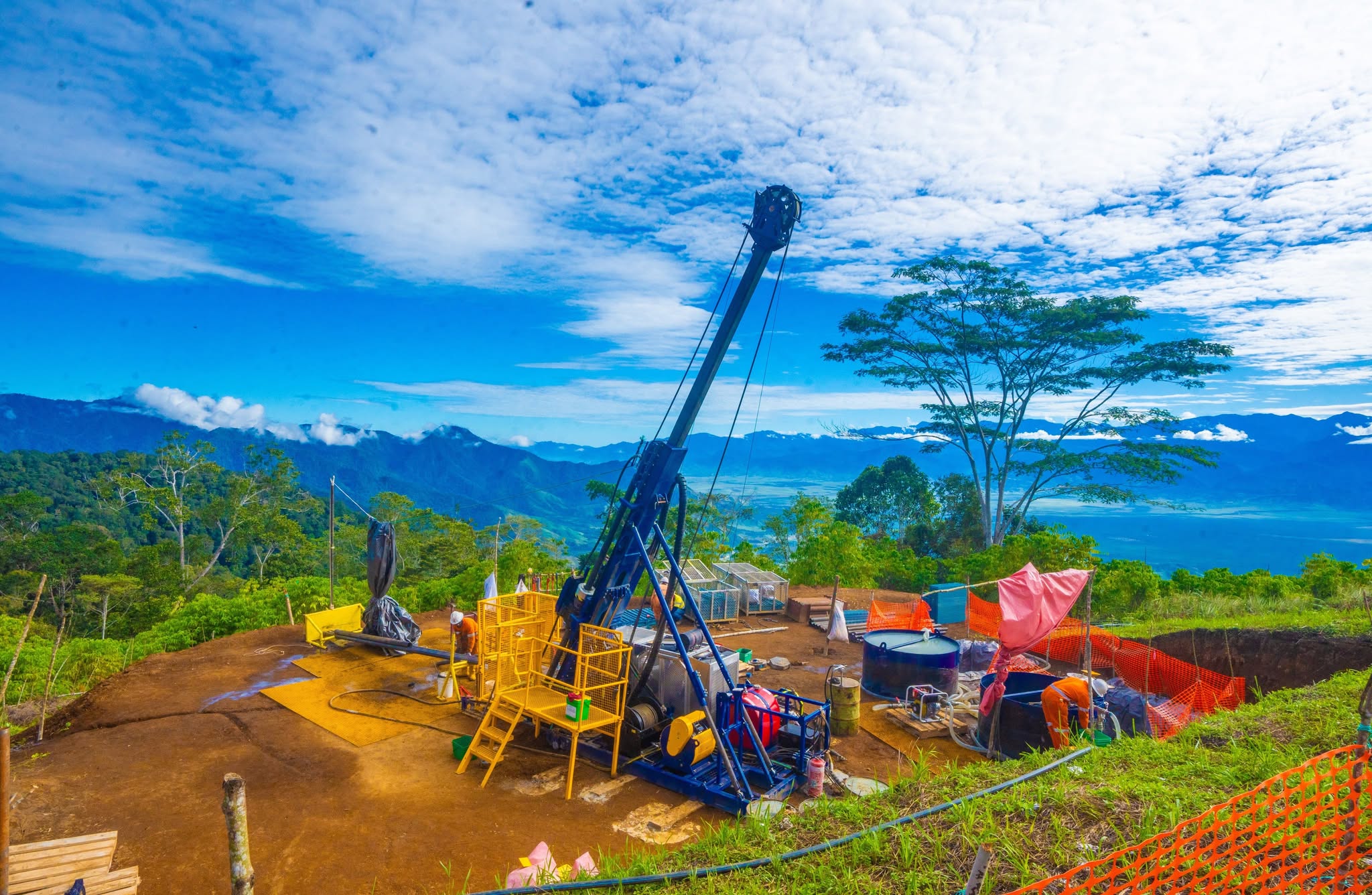 EXPLORATION DRILL RIG DAMAGED BY DISGRUNTLED EMPLOYEE