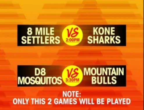 8 MILE SETTLERS AND KONE STORMS SET FOR REMATCH