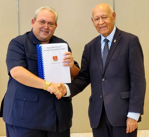 FOREIGN AFFAIRS MINISTER SADDENED OVER SIR CHARLES PASSING