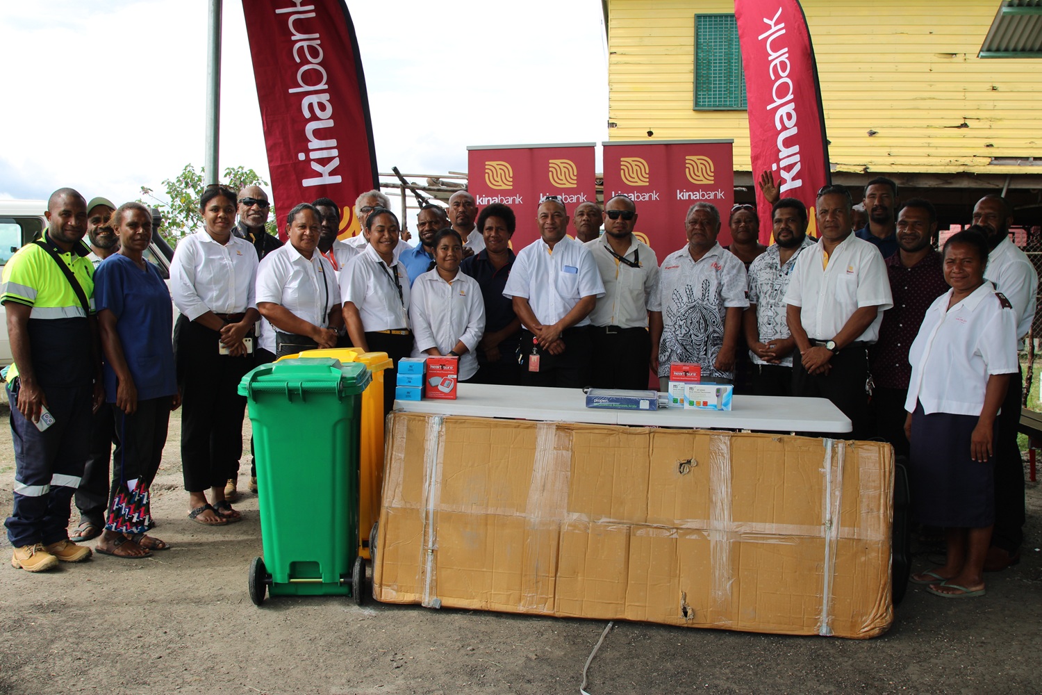 KINA BANK COMES TO THE AID OF PAPA CLINIC