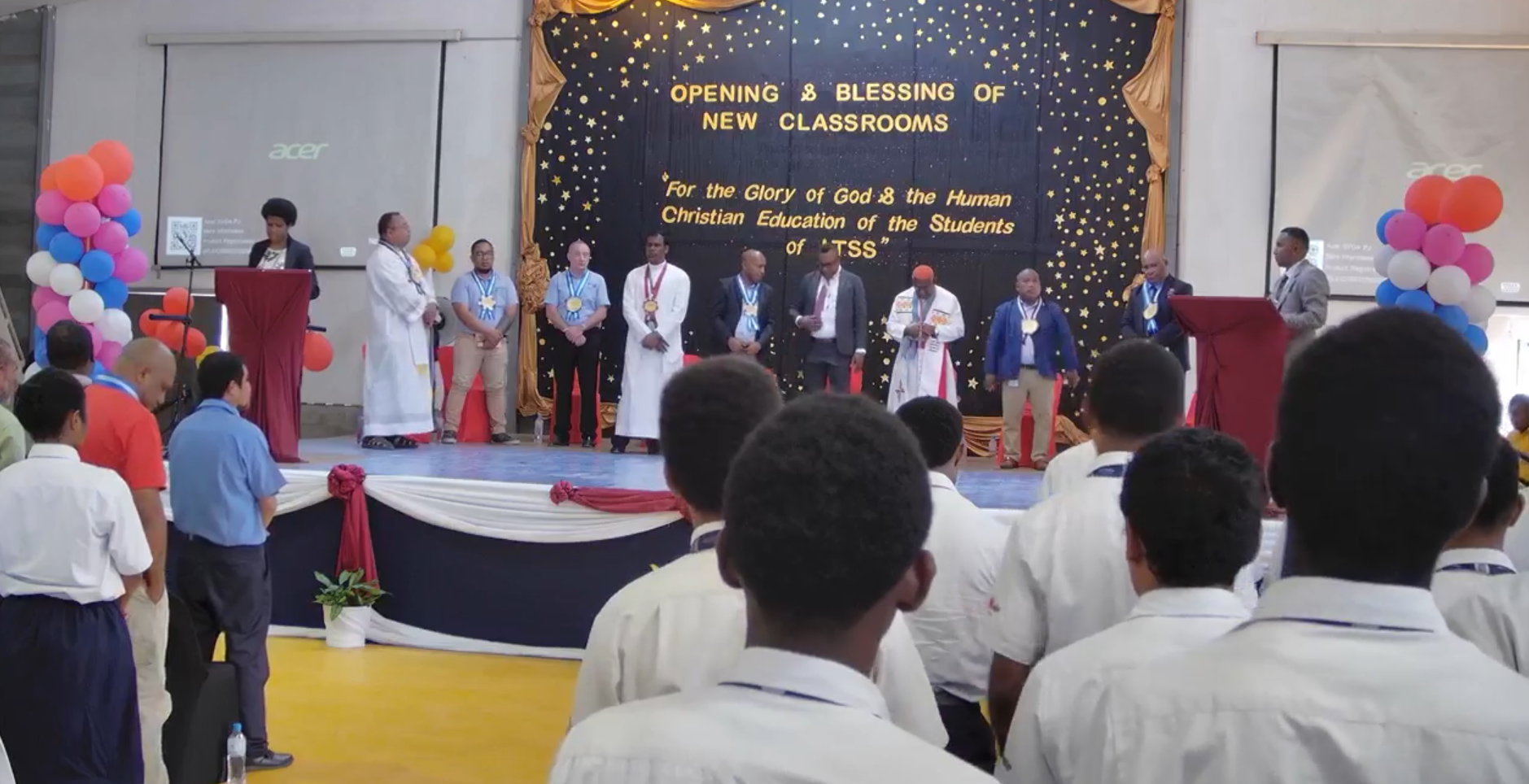 LA SALLE TECHNICAL SECONDARY OPENS NEW CLASSROOM