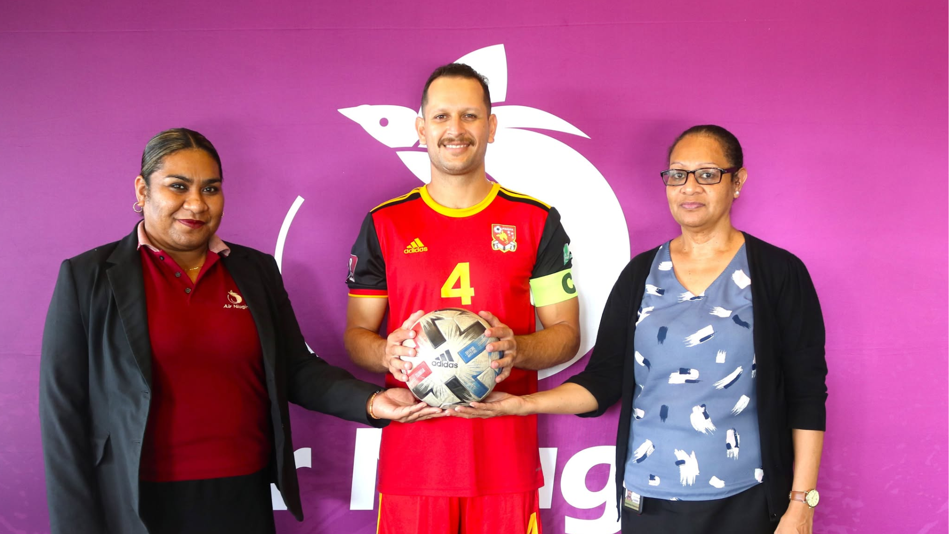 AIR NIUGINI BACKS PNG FOOTBALL CAPTAIN ON GLOBAL LEADERSHIP JOURNEY
