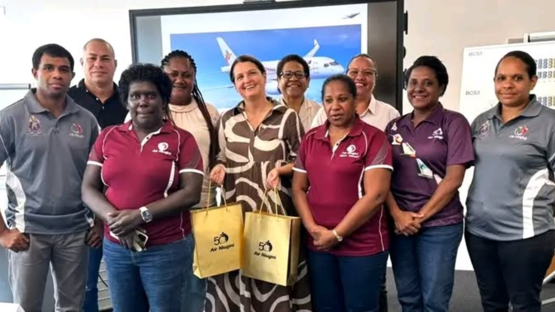 AIR NIUGINI COMPLETES A220 CABIN CREW TRAINING