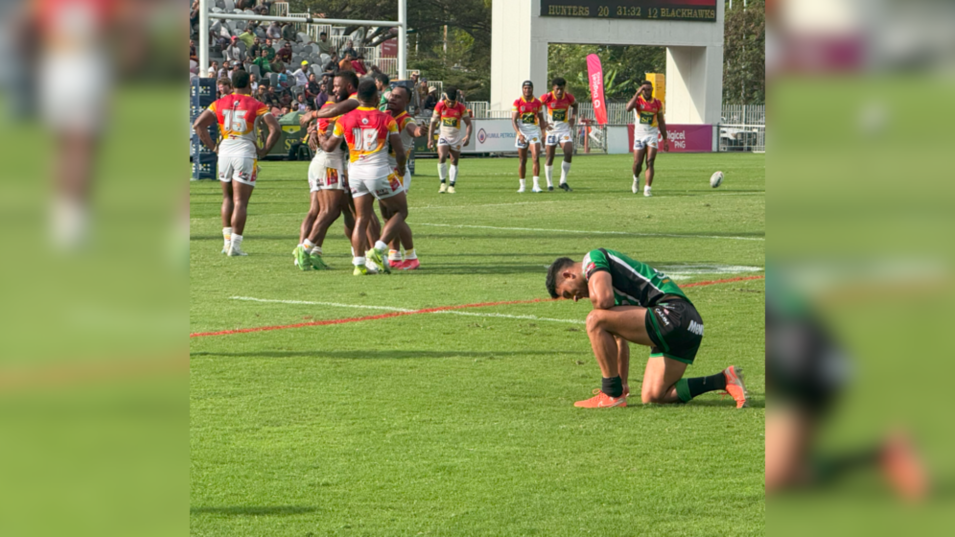 SP PNG HUNTERS VICTORIOUS OVER BLACKHAWKS DESPITE SLOW START