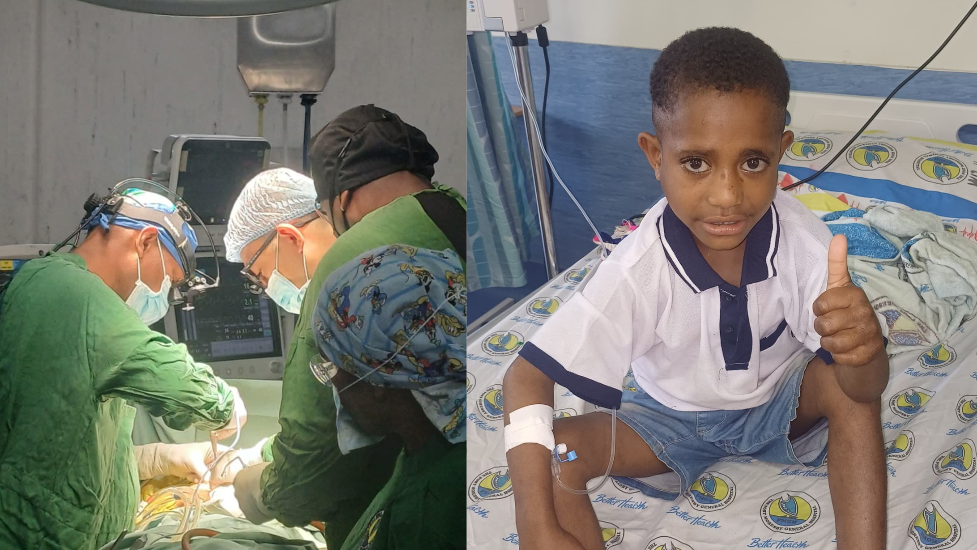 YOUNG HEART HERO SAVED THROUGH LIFESAVING OPERATION AT PMGH