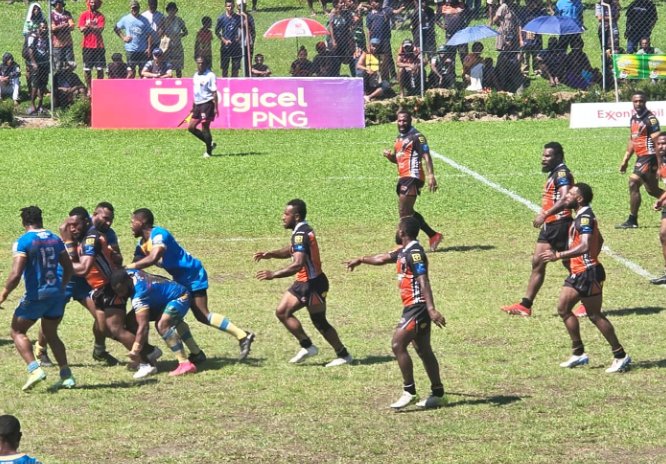 TIGERS CLAW EAGLES IN LAE SHOWDOWN