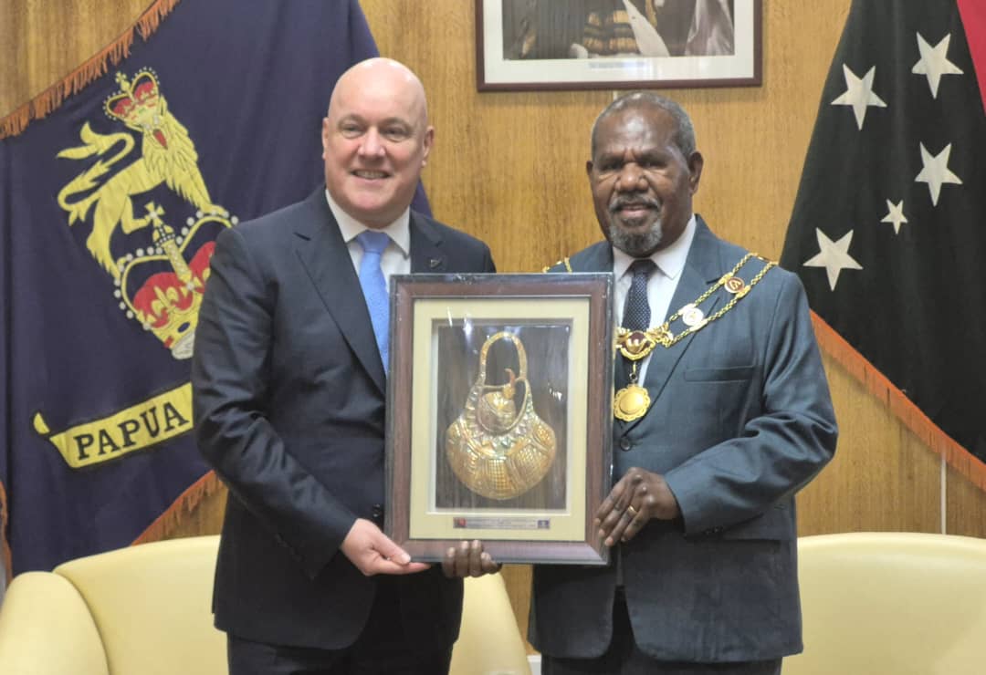 NZ PM MEETS GOVERNOR GENERAL IN HIS FIRST ENGAGEMENT TODAY