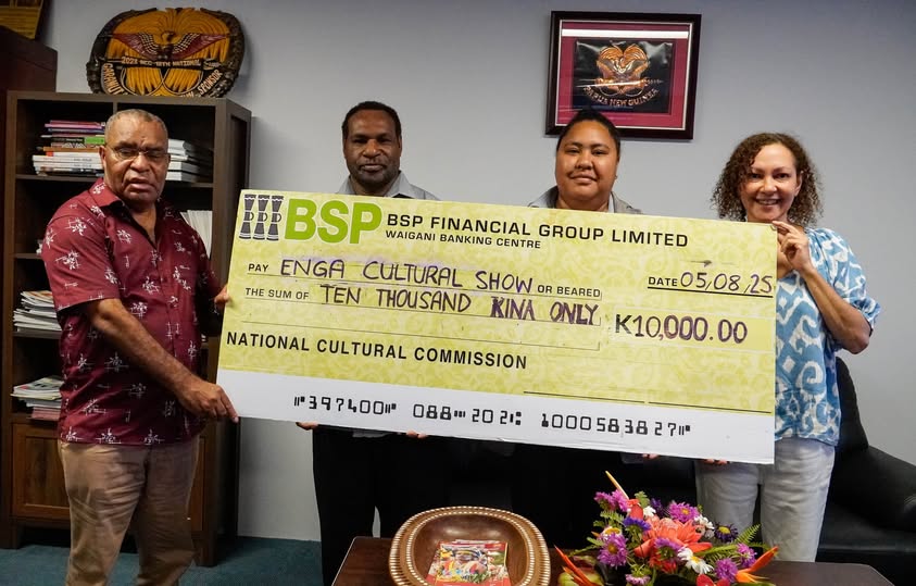 NCC SUPPORTS 2025 ENGA CULTURAL SHOW WITH K10,000