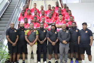 PNG U16 MEN’S NATIONAL FOOTBALL TEAM DEPARTS FOR OFC CHAMPS IN SI