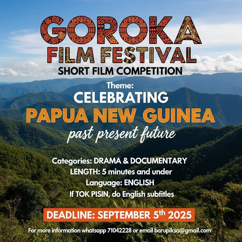GOROKA FILM FESTIVAL LAUNCHES SHORT FILM COMPETITION