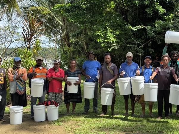 JPFSL DONATES PORTABLE WATER FILTER SYSTEMS TO VILLAGE