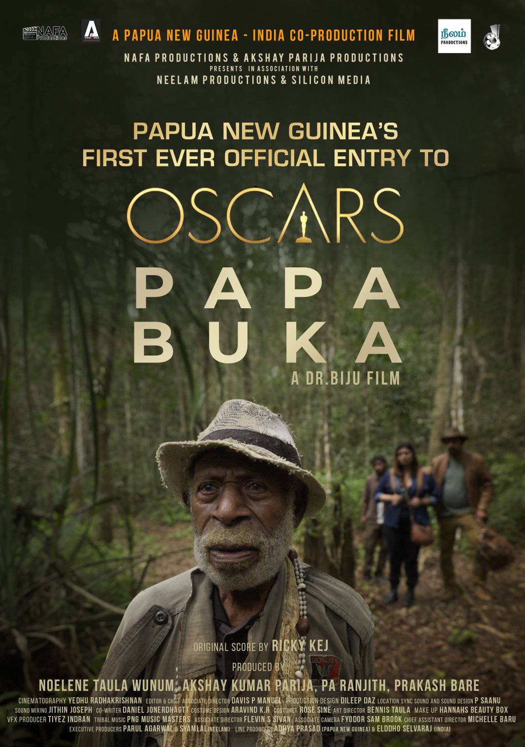 PAPA BUKA SELECTED FOR ACADEMY AWARDS