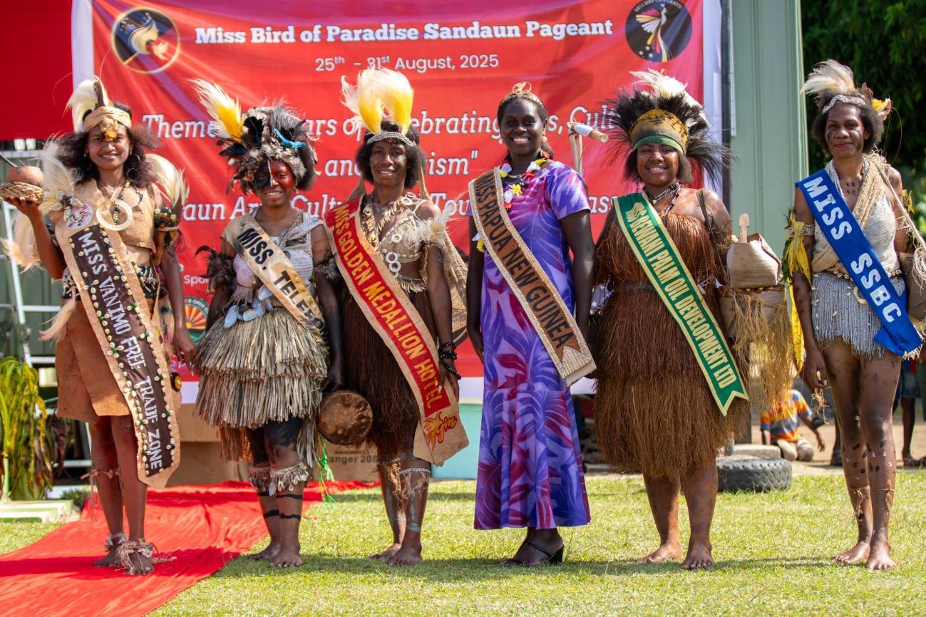 MISS BIRD OF PARADISE SANDAUN PAGEANT BRINGS VANIMO TO LIFE