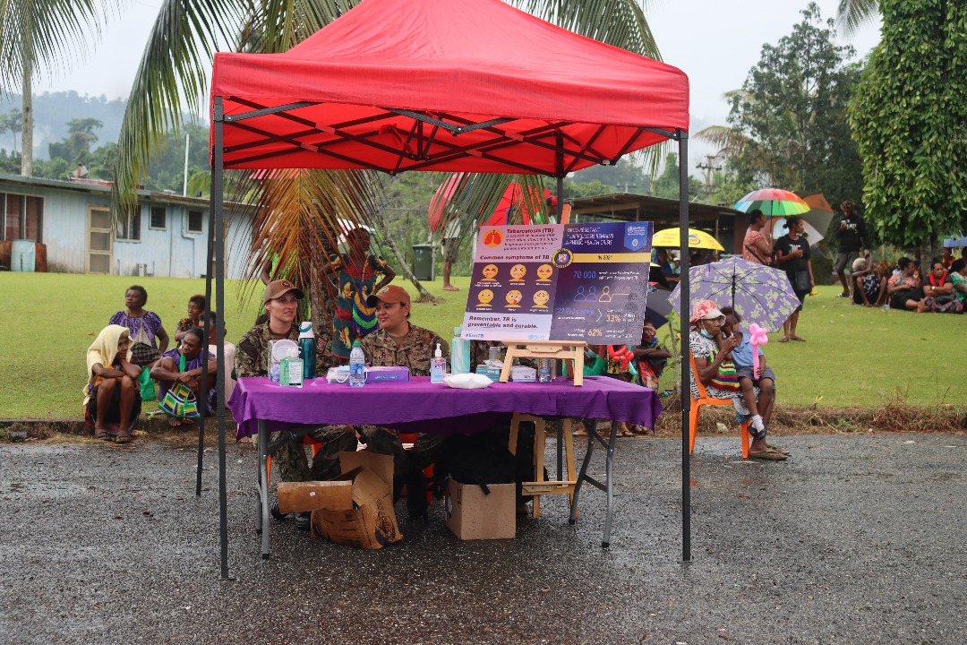 HELPING HANDS AT IGAM BARRACKS HEALTH EVENT