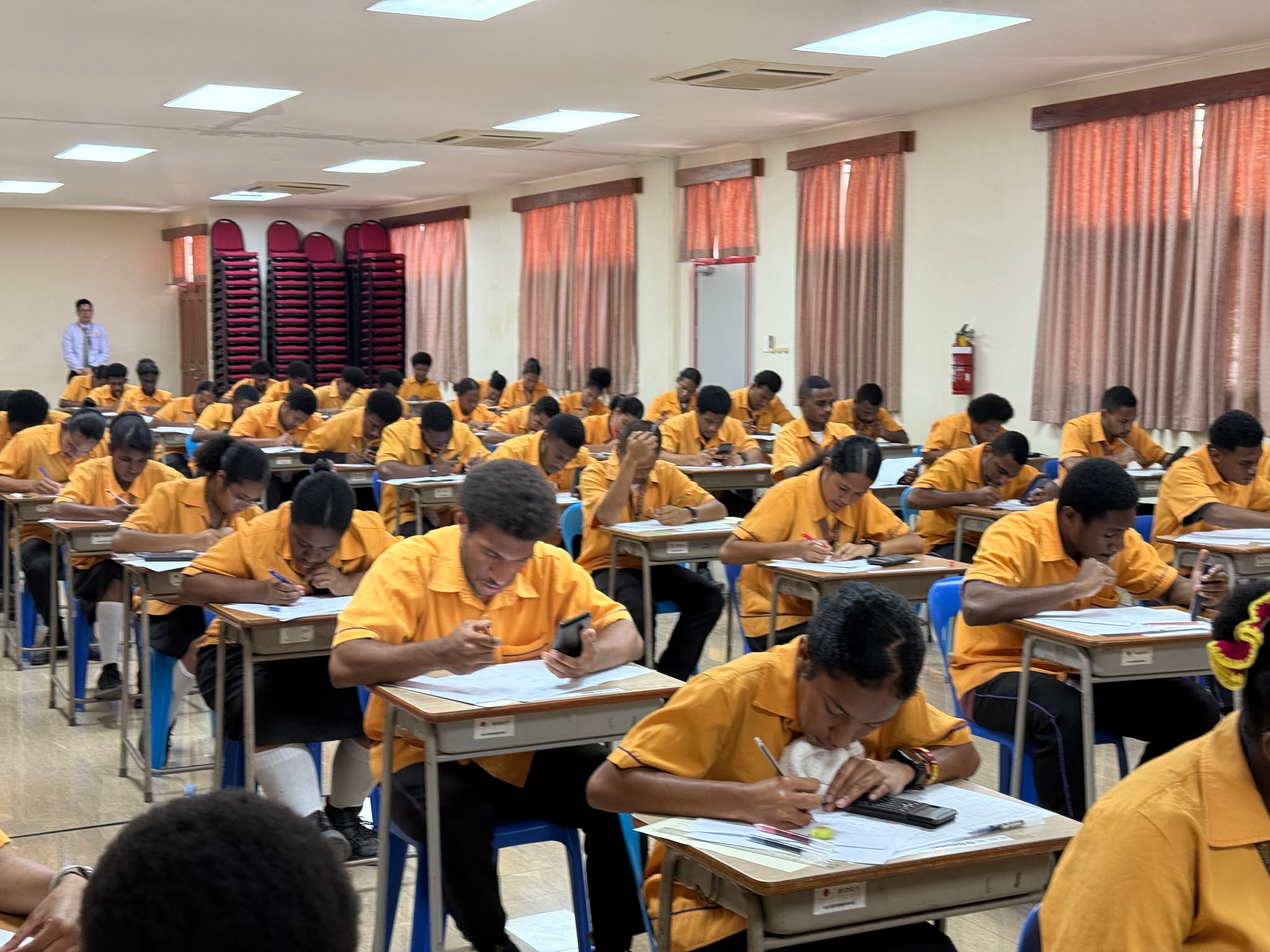 NEARLY 70 CANDIDATES SIT FOR STEM EXAMS AT POMNSoE