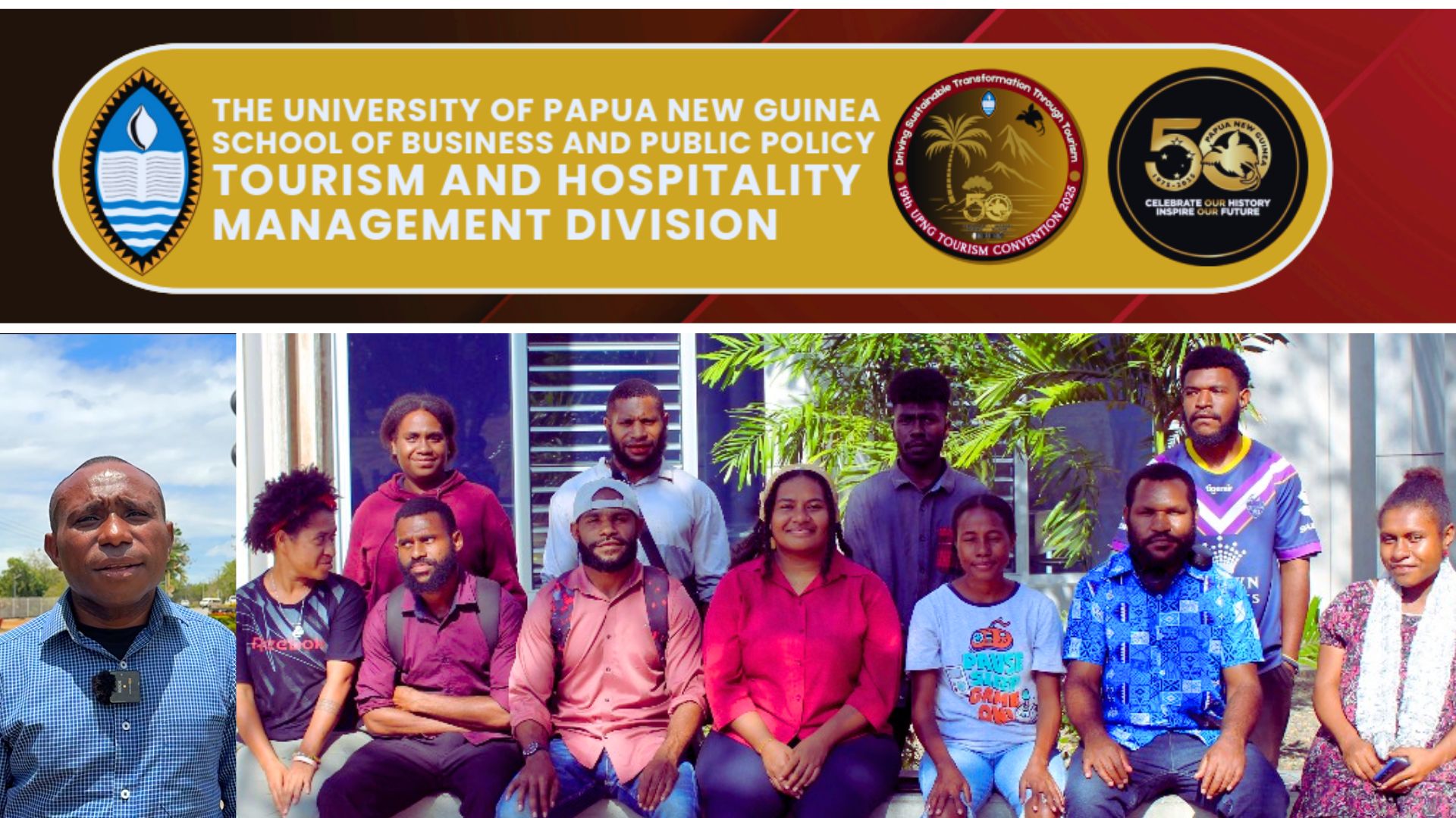 UPNG YEAR 3 THM STUDENTS GEAR UP FOR 19TH TOURISM CONVENTION