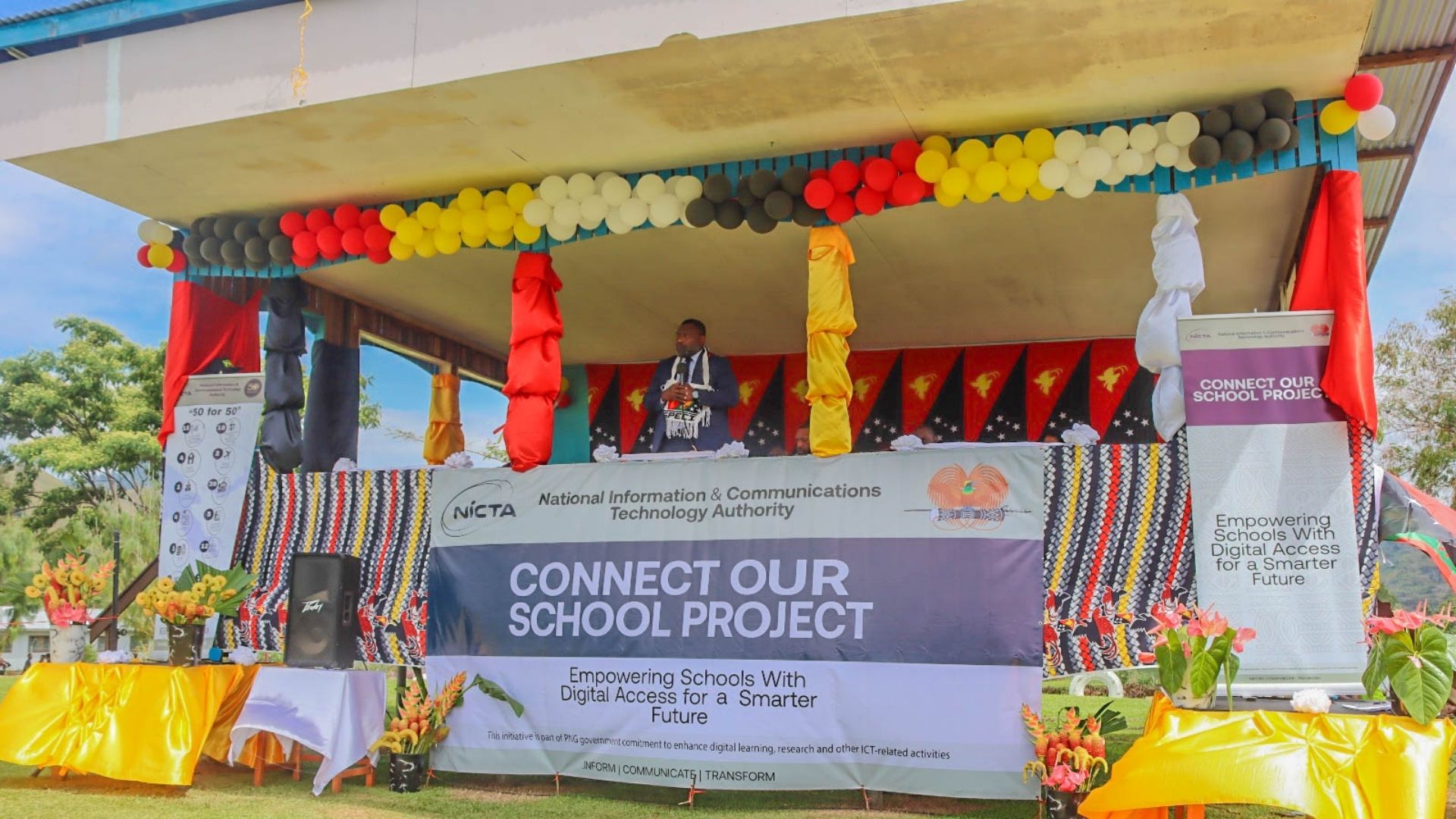 ACTING ICT MINISTER LAUNCHES THREE NICTA UAS PROJECTS IN SIMBU