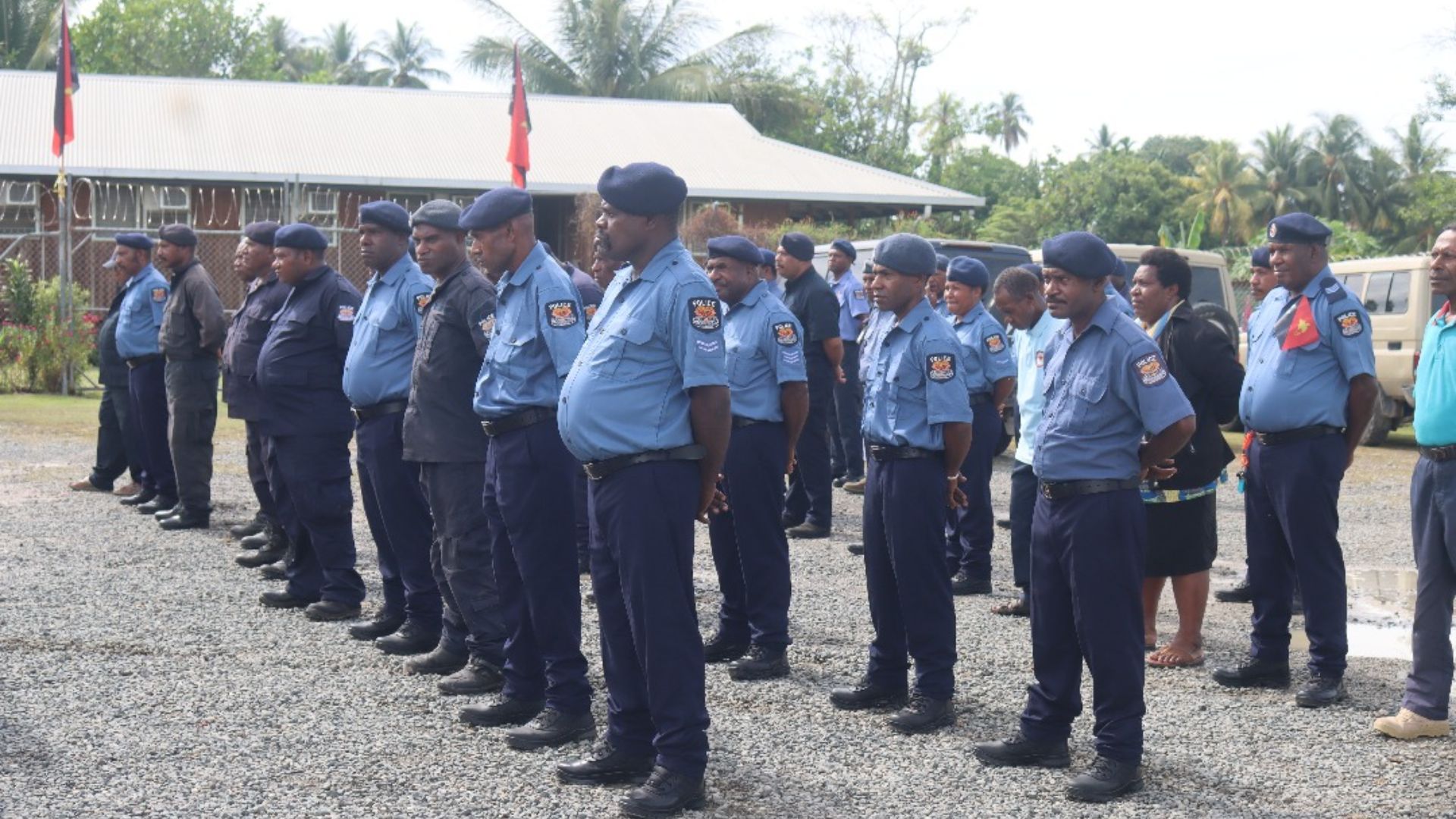 MADANG POLICE LAUNCH INDEPENDENCE OPERATIONS