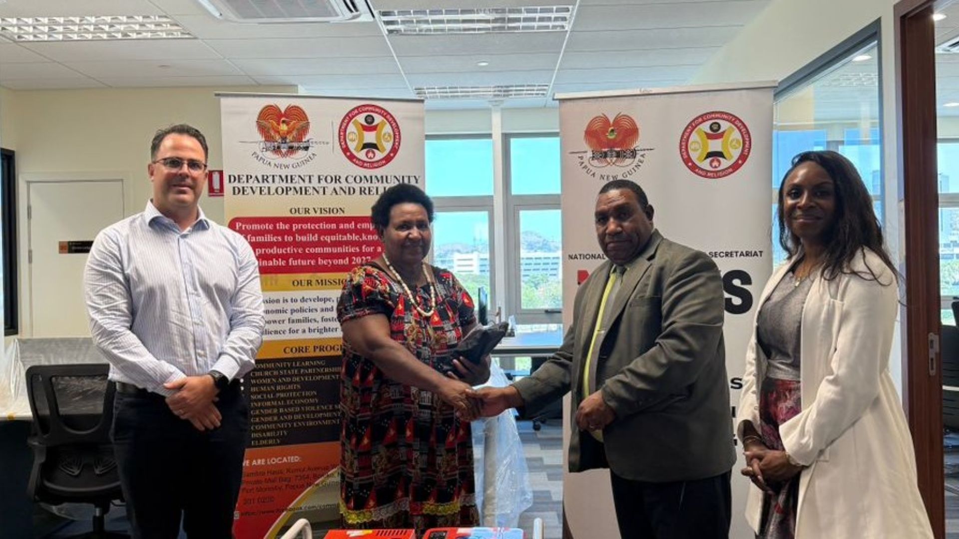 MAGES CHARITY SAFE HOUSE RECEIVES GENSET