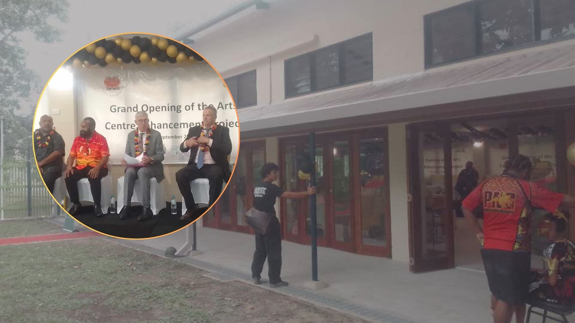 MORESBY ARTS THEATRE OPENS NEW ARTS CENTER HALL