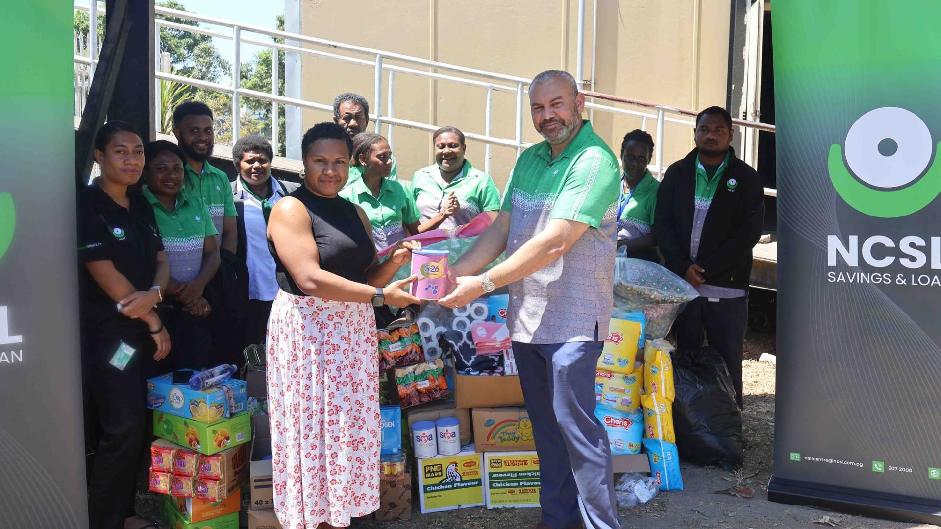 NCSL DONATES TO FRIENDS OF POM GEN