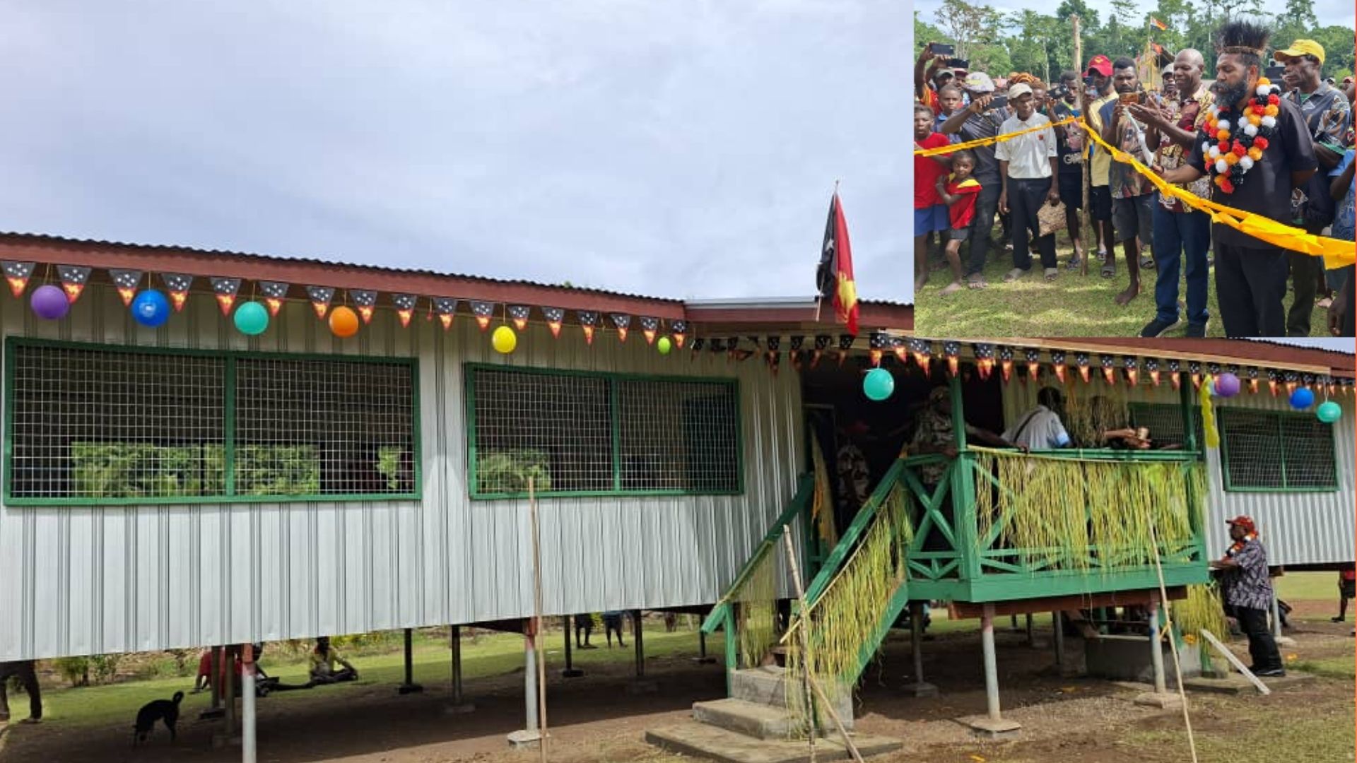 NEW DOUBLE CLASSROOM FOR REMOTE SCHOOL IN MADANG