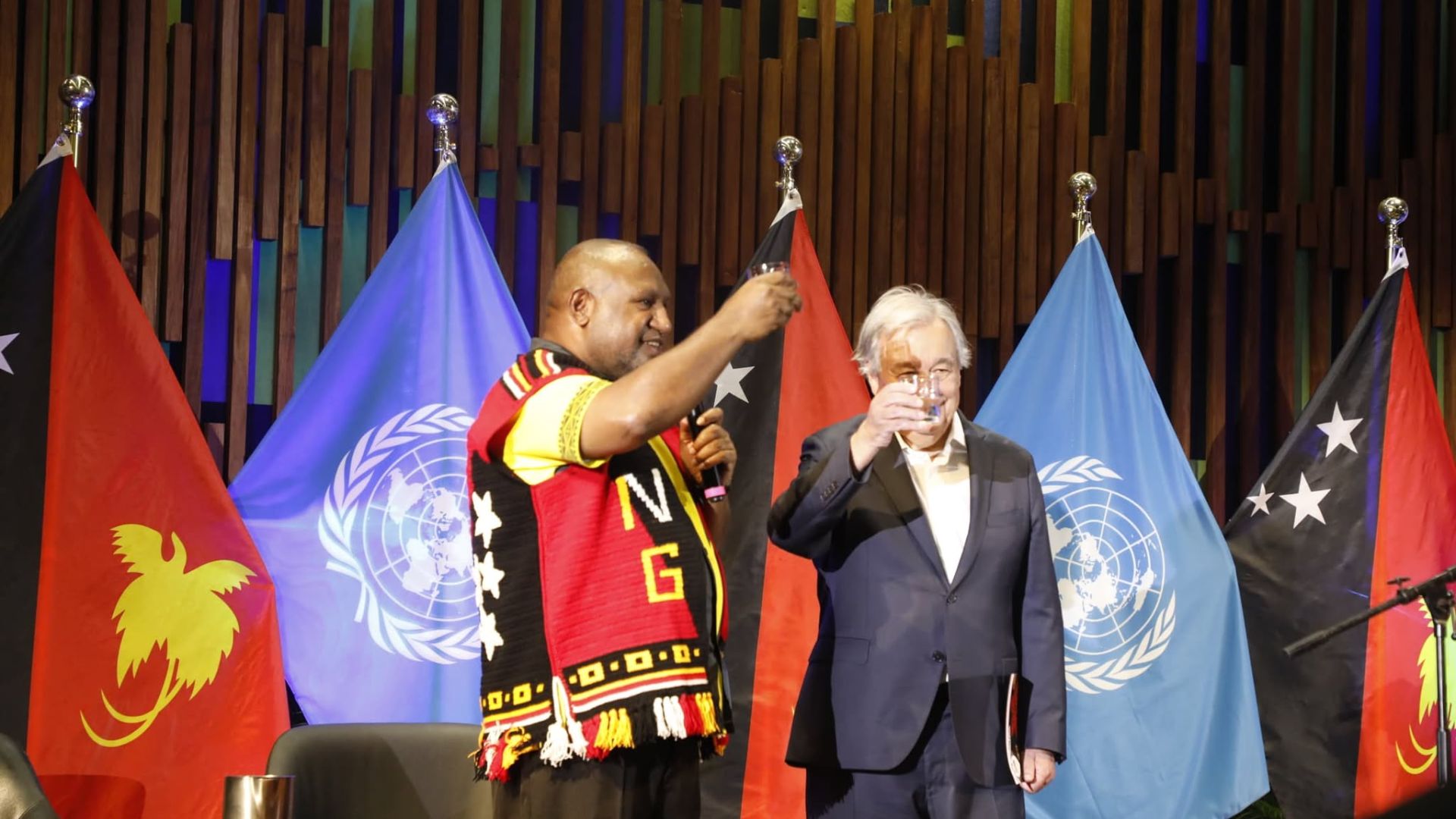 UN BOSS PRAISES PNG'S 50 YEARS OF DEMOCRACY & CLIMATE LEADERSHIP