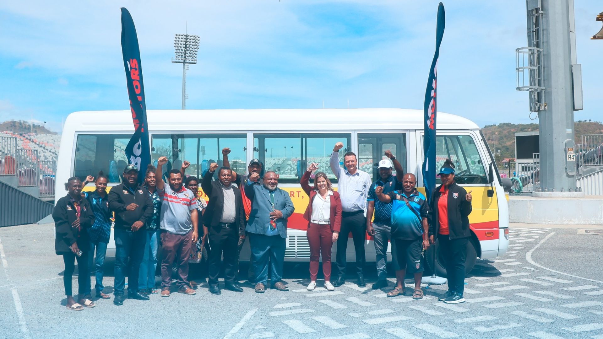 WR CARPENTERS PNG BOOSTS PNGRFL WITH NEW BUS
