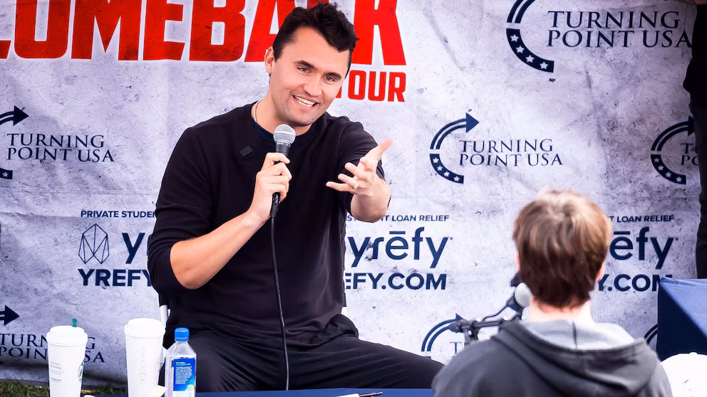 MANHUNT FOR SHOOTER CONTINUES AFTER CHARLIE KIRK KILLED IN POLITICAL ASSASSINATION