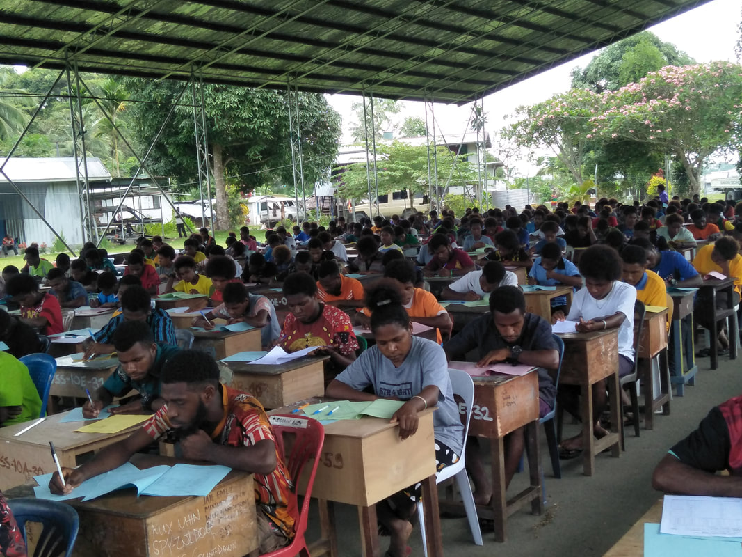 NATIONAL EXAMINATIONS PROGRESS SMOOTHLY ACROSS PNG