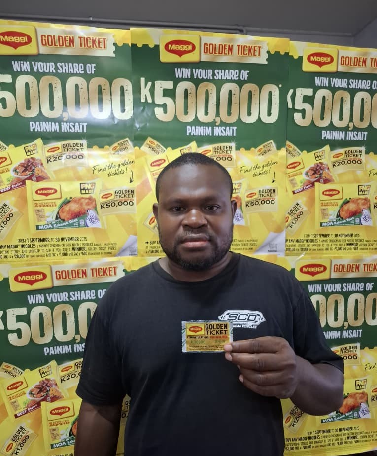 DOUBLE BLESSING FOR COSMAS, THE MAGGI GOLDEN TICKET WINNER
