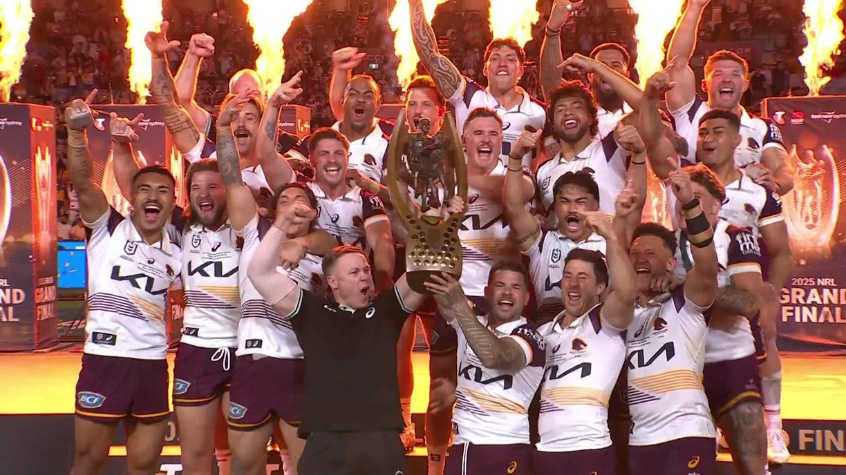 BRISBANE BRONCOS BREAK DROUGHT IN GRAND FINAL THRILLER
