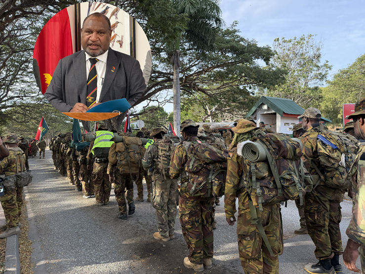 PM MARAPE AIMS TO BUILD PNGDF CAPACITY