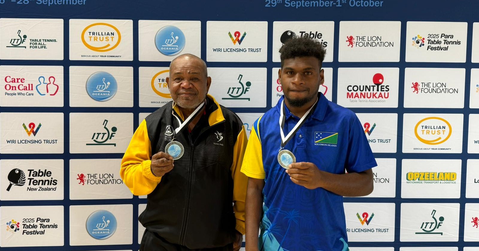 AGARI WINS SILVER AT INAGURAL OCEANIA PARA TABLE TENNIES