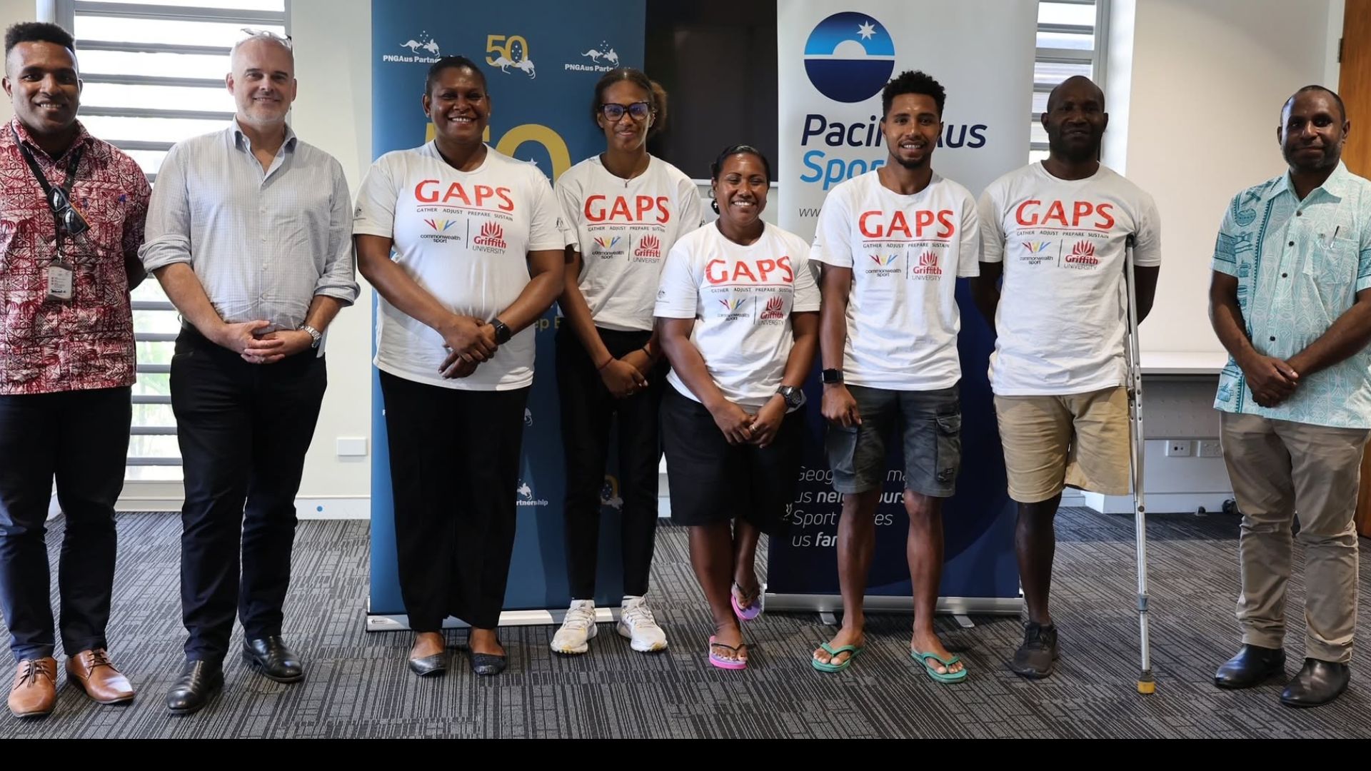PNG ATHLETES ATTEND THE OCEANIA GAPS CAMP IN AUSTRALIA