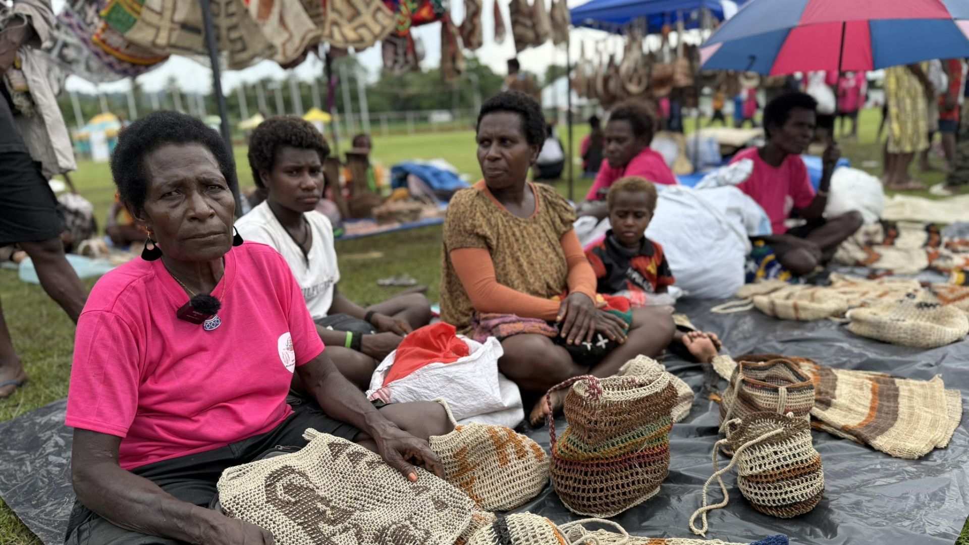 WEAVING IDENTITY: SEPIK WOMEN SHARE ANCESTRAL STORIES THROUGH BILUMS