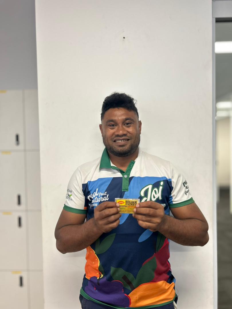 MAGGI GOLDEN TICKET PROMO WINNER: THOA ORA (PORT MORESBY)
