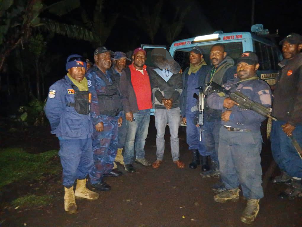 KAGUA POLICE ARREST MURDER SUSPECT