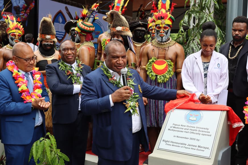 MULTI-PURPOSE HALL OPENS, A NEW ERA FOR HEALTH EDUCATION