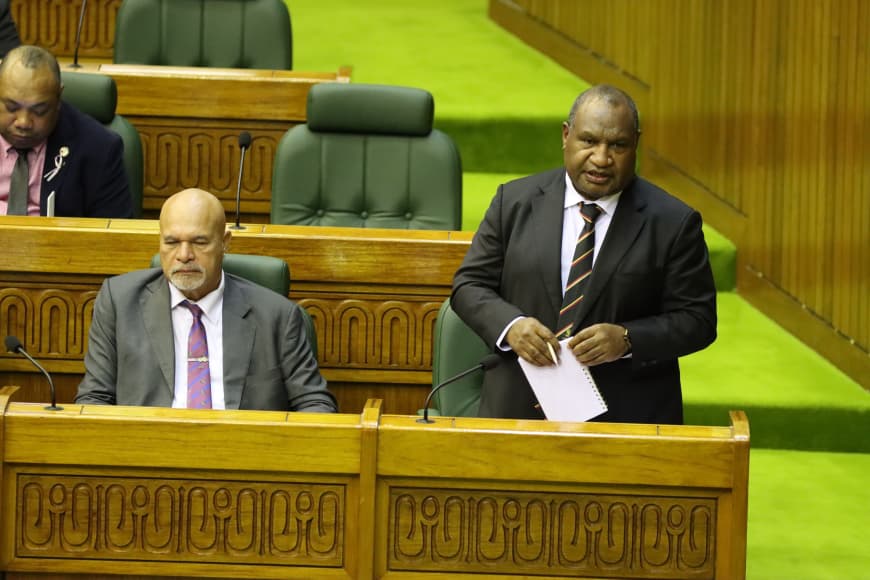 PM MARAPE DEFENDS HIS GOVERNMENT’S FISCAL RECORD