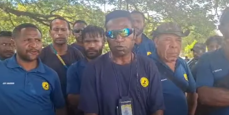 CITY WARDENS ADDRESS A VIDEO SHOWING BURNING OF UNIFORMS