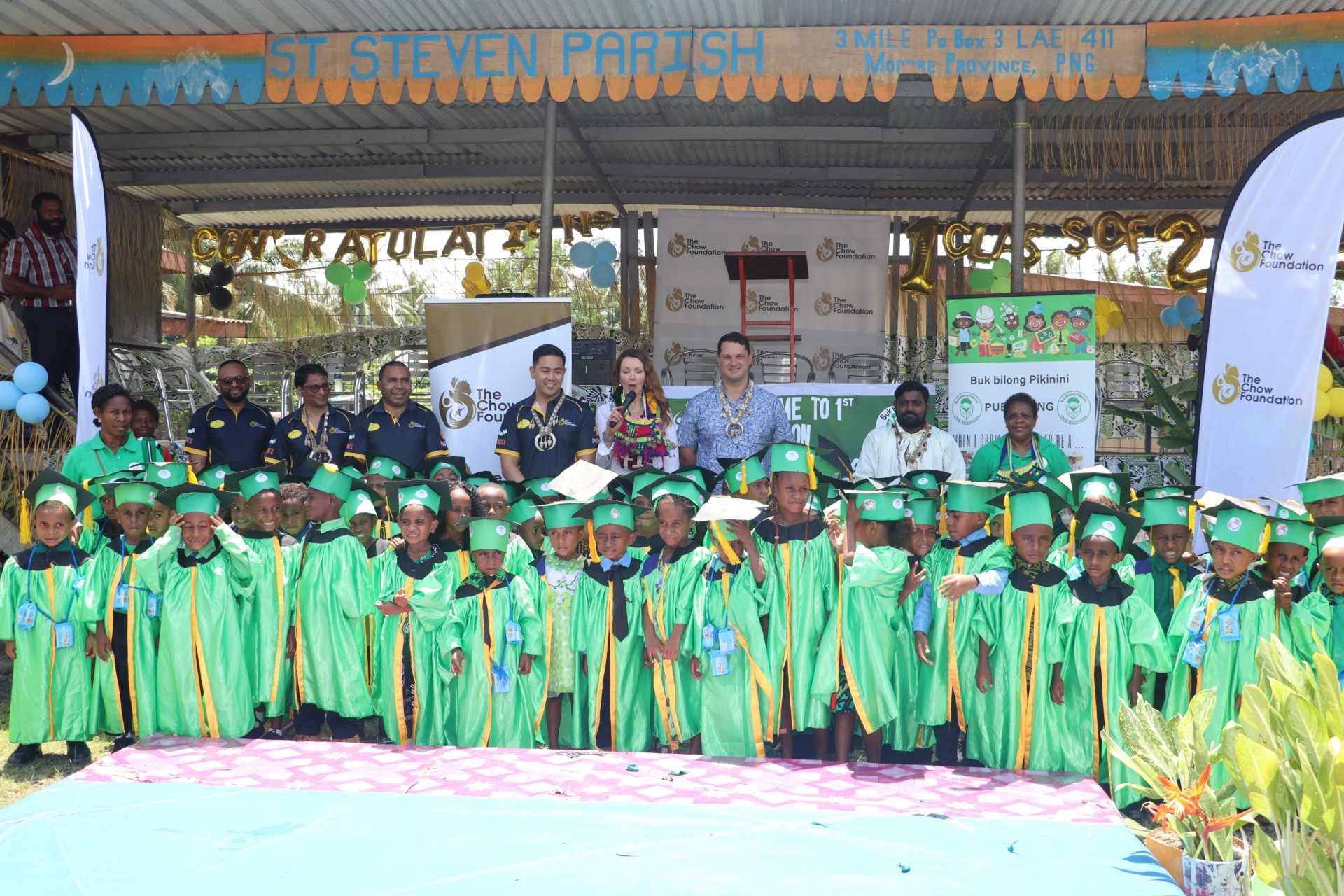 AUST DONATION BOOSTS ST STEVEN ELEMENTARY SCHOOL