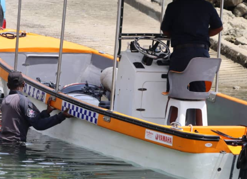 POLICE INVESTIGATE TRAGIC BOAT ACCIDENT