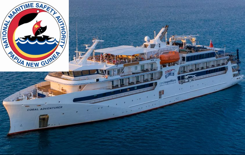 NMSA REVEALS FINDINGS ON GROUNDED SHIP OFF FINSCHHAFEN